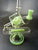 9" Cube Glass Recycler Dab Rig