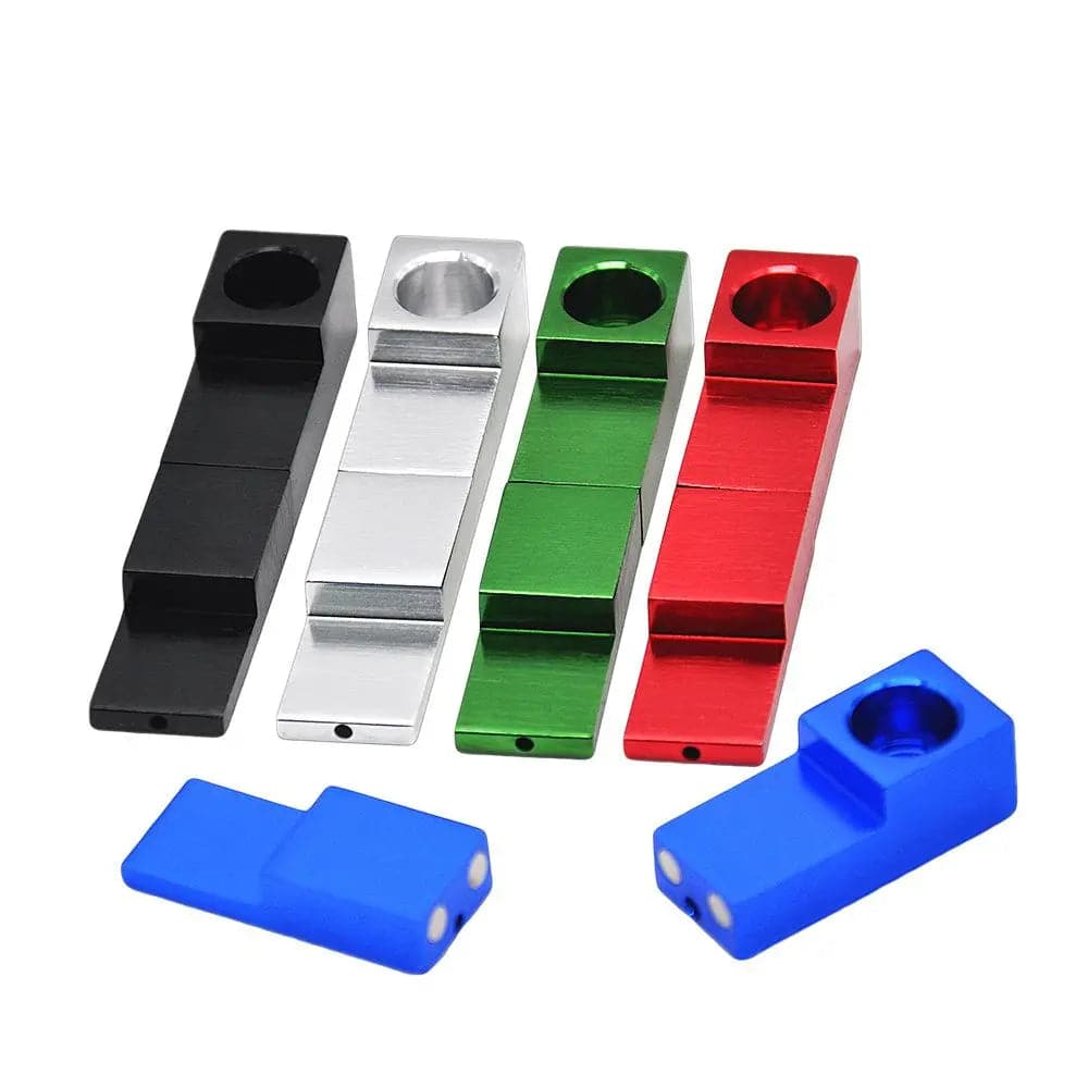 Aluminium Magnetic Foldable Portable Pipe (Multiple Color Random Shipping)