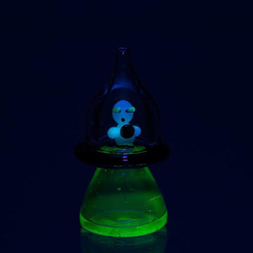 Empire Glassworks Martian Uv Reactive Glass Carb Cap