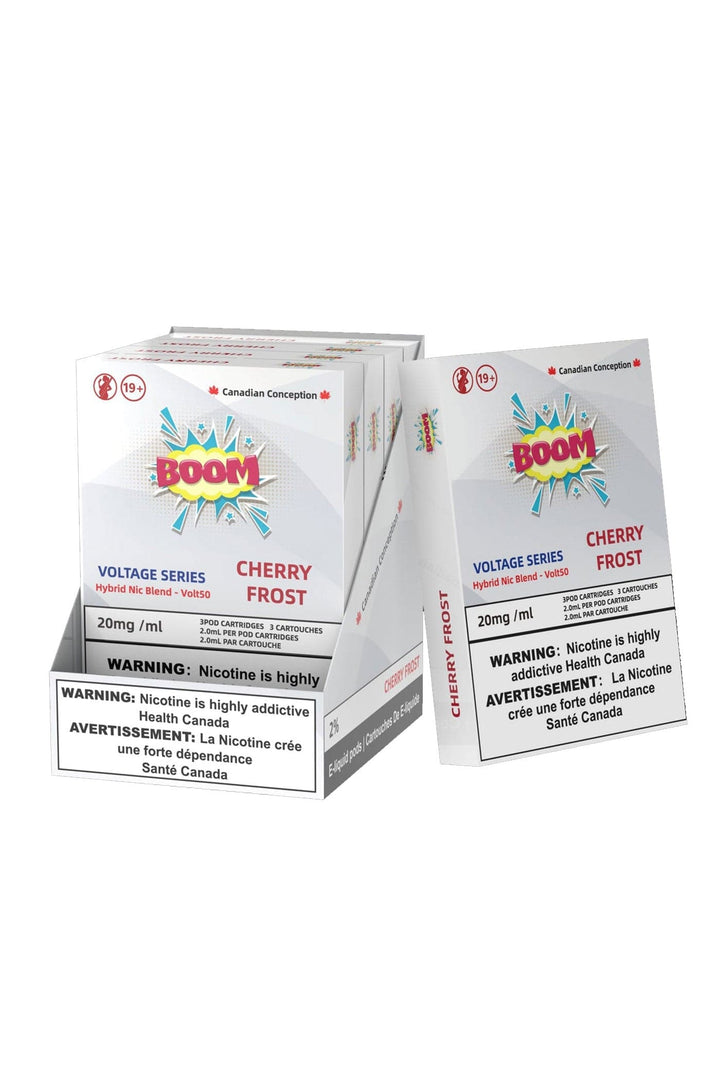 Boom Hybrid Nic Blend Pods 20mg (S Compatible) Box of 5 - Voltage Series