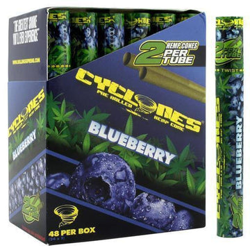 Cyclones Hemp Cones with Triple-dip Flavor System