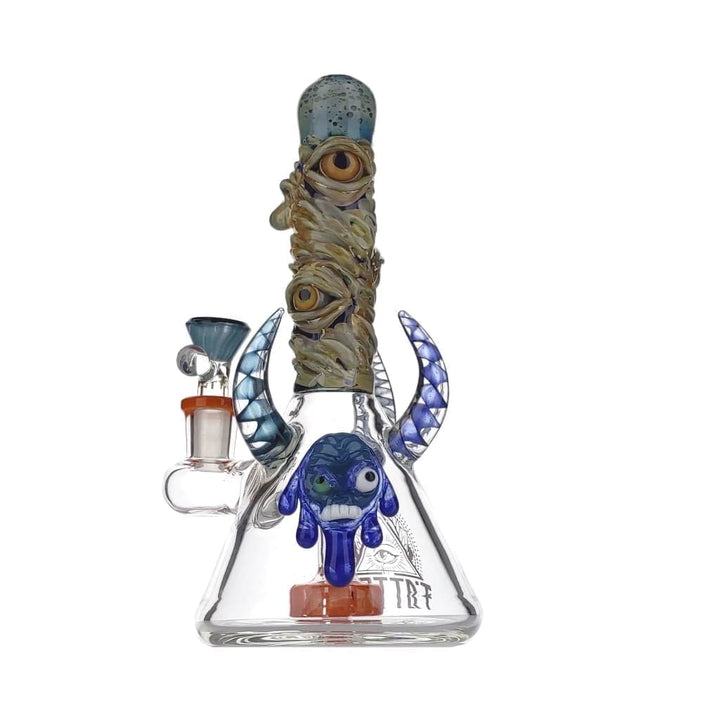 Heady Glass Horned Beaker Bong