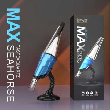 Seahorse Max Wax Nectar Pen with Glass Bubbler for Smooth Vaping