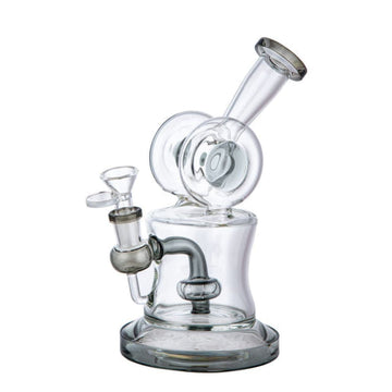 Lotus Glass Color Changing Water Bong With Perc