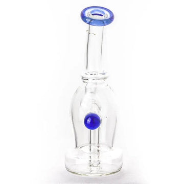 6" Mini Clear Glass Dab Rig