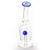6" Mini Clear Glass Dab Rig