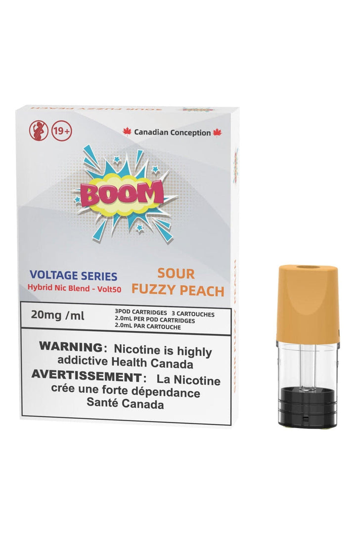 Boom Hybrid Nic Blend Pods 20mg (S Compatible) Box of 5 - Voltage Series