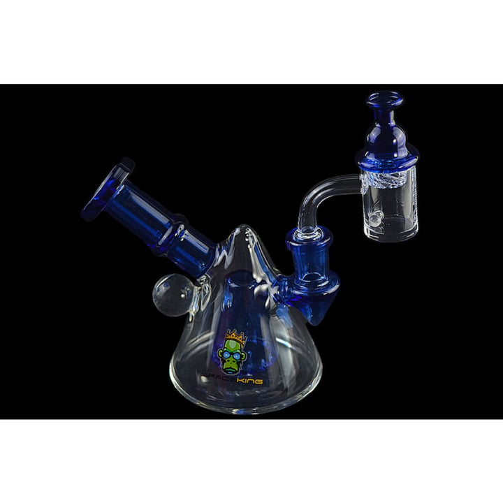 Space King Glass Water Pipe With Cone Head Percolator