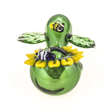 Water and Earth Glass Spoon Pipe - Sunflower Pipes Brooklyn's Best Smoke  Shop